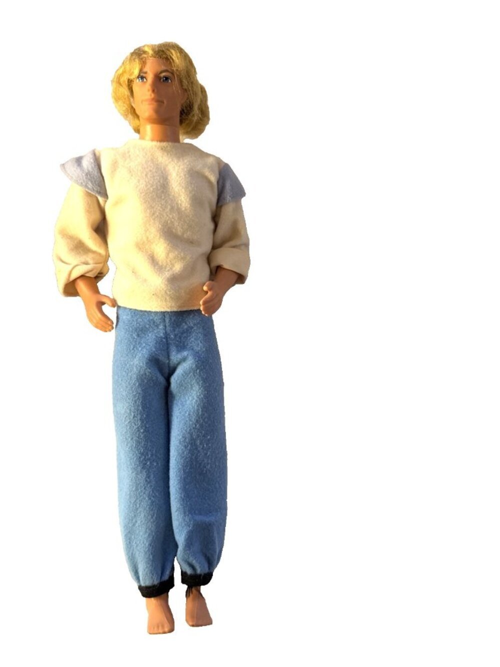 Vtg 1968 Mattel John Smith Disney Pocahontas Ken Doll Blonde Rooted Hair barbie